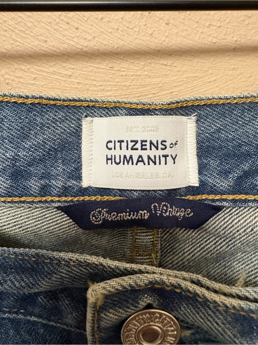Citizens of Humanity Gaucho Vintage Wide Leg Jeans in Sodapop Size 34 NWT New - Picture 8 of 11